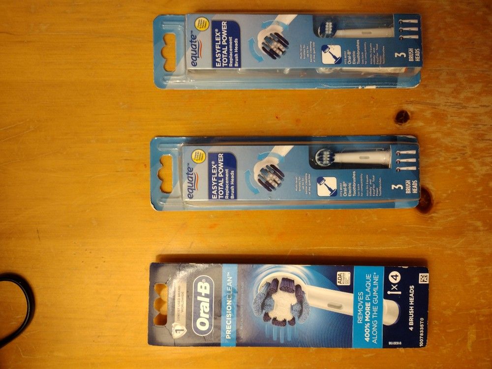 Electric Toothbrush Head Replacements!!! New In Box!!!