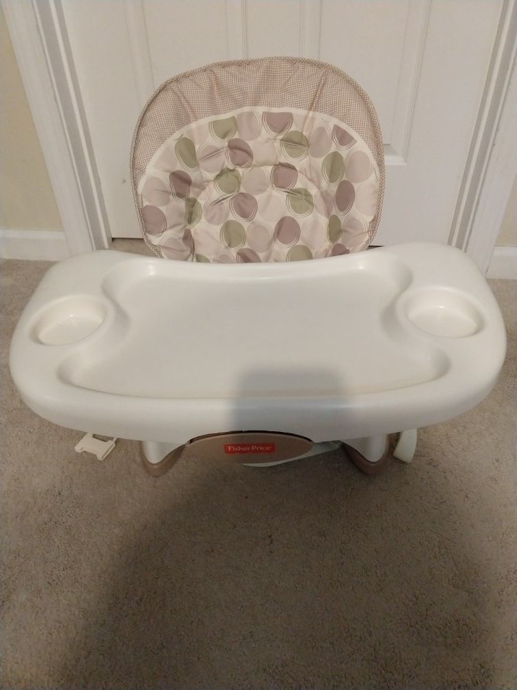 Fisher Price space saving highchair/booster seat