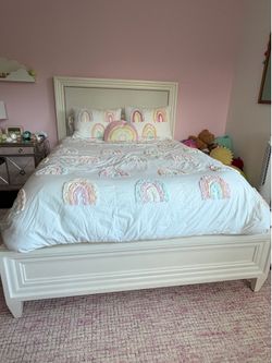 Queen sized bed