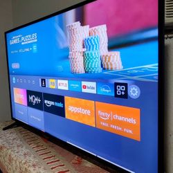 🍀🍀FIRE  TV  55"  4K  SMART  LED  FULL UHD  HDR10  DOLBY  VISION 🟩( NEGOTIABLE )  🍀🍀FREE  DELIVERY🟥