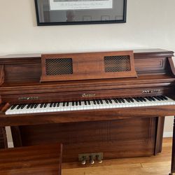 Currier Upright Piano & Bench + 2 Free Tunings!!