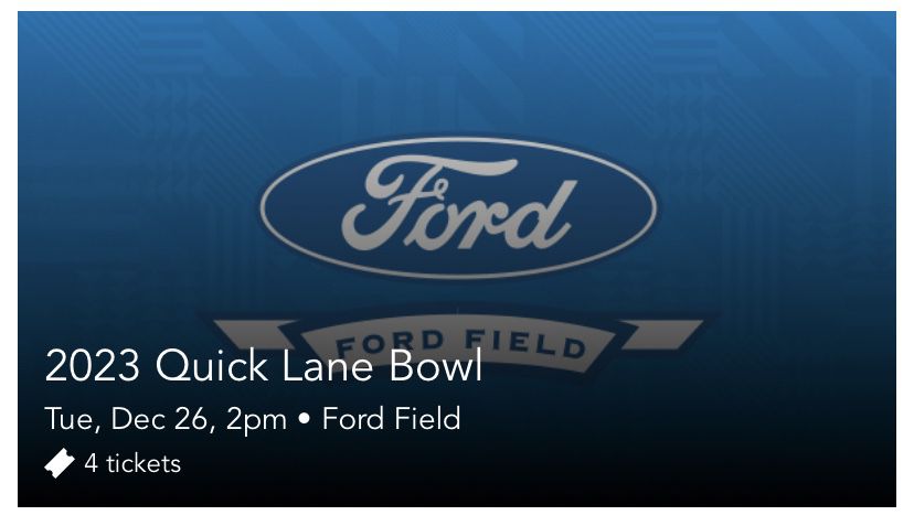 2023 Quick Lane Bowl Detroit