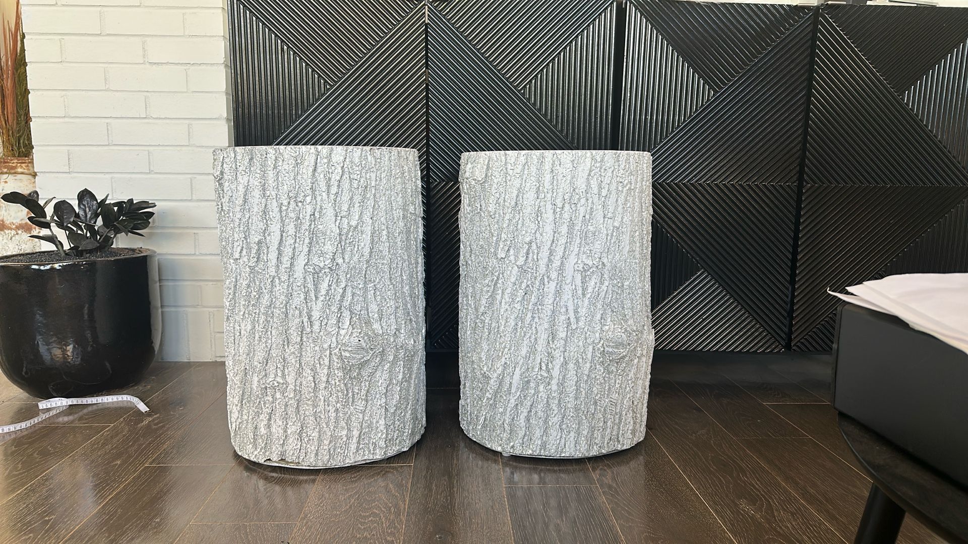Tree Trunk End Tables (set of 2)