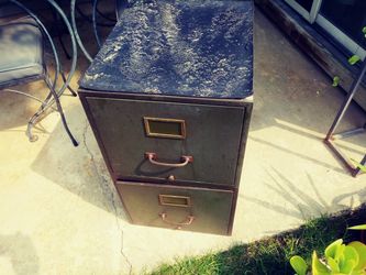 Old Fashion File Cabinet