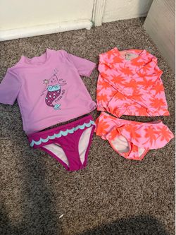 4T girls bathing suits