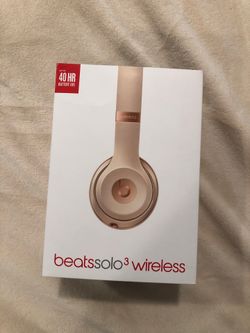 Brand new beats solo 3 wireless headphone