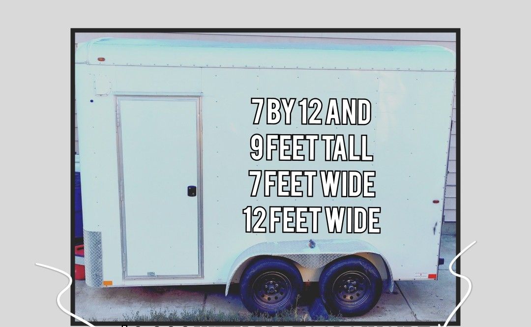 White Trailer 