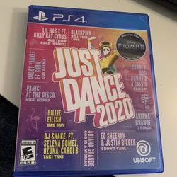 playstation 4 ps4 just dance 2020 game 