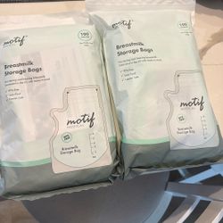 Motif Medical  Breast milk Storage Bags Sealed