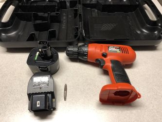 Black and decker 12v drill