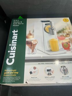 Cuisinart 6-in-1 Slushy & Soft-Serve Maker