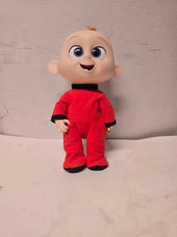 Incredibles 2 Baby Jack-jack Attacks 13" Figure Doll Talking Sounds