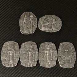 Egyptian Silver Relic Set – .999 Fine Silver Art Collection