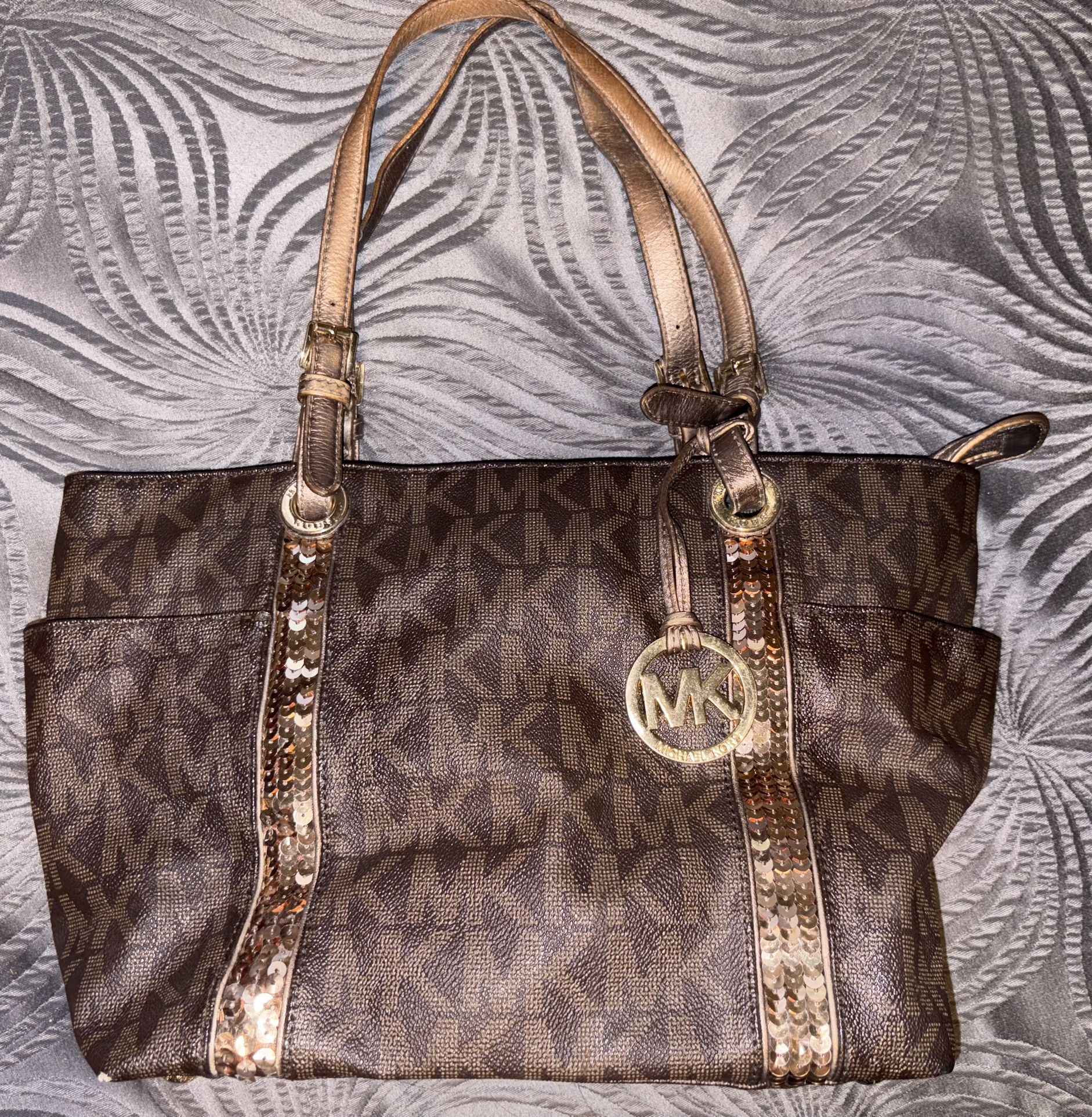 Michael Kors, Shoulder Bag -Brown