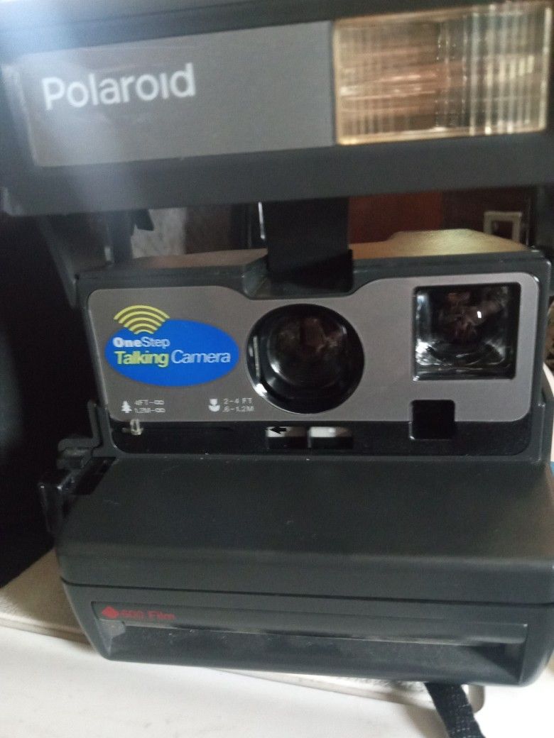 Talking Polaroid Cameras With Case