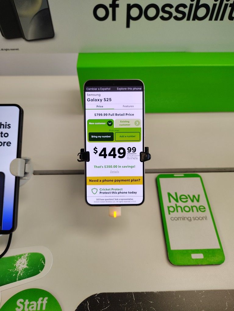Samsung S25 450$ When You Switch