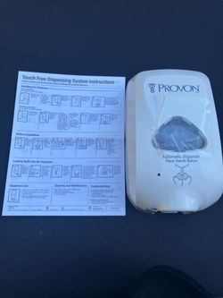 Provon touch free handwash dispenser