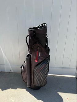 Bennington QO9 Series Lite Golf Cart Bag – Black/Gray