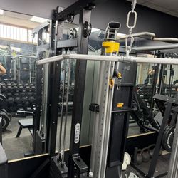 Fettle Fitness Lat Pulldown / Low Row Machine