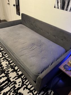 Charcoal Colored Daybed