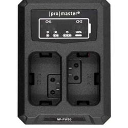 ProMaster Dually Charger - USB for Sony NP-FW50, (Model 4511)

