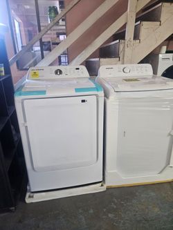 Samsung set washer end dryer