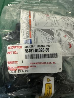 BRAND NEW FACTORY TACOMA / TUNDRA BED RAIL CLEATS
