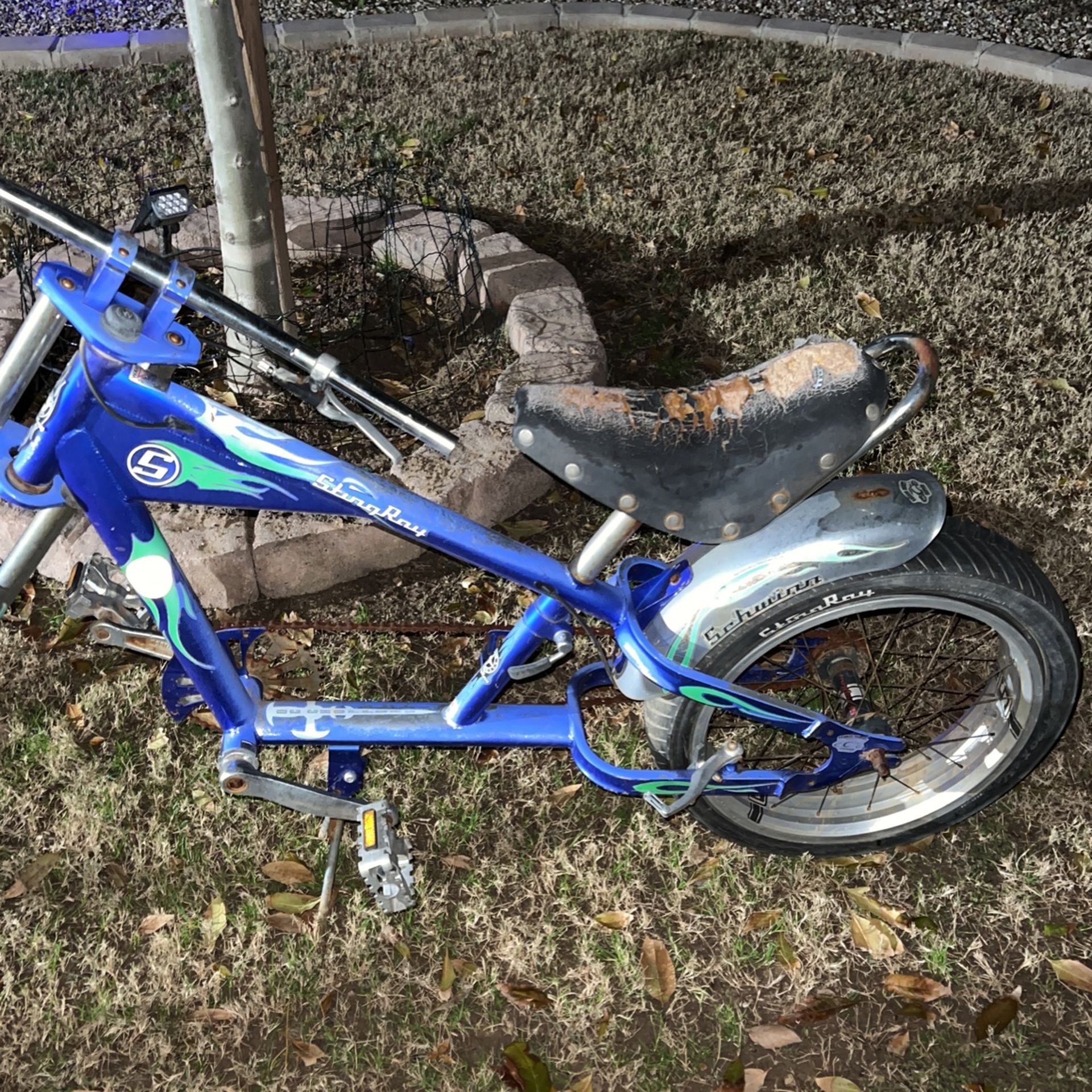 Schwinn Occ Blue Stingray Chopper Bike for Sale in Litchfield Park