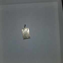 14kt. Gold Diamond Etched Charm