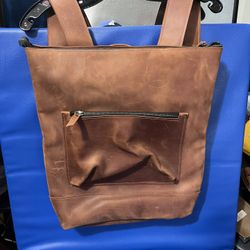REAL Leather Backpack 🎒-Thick/Durable Leather