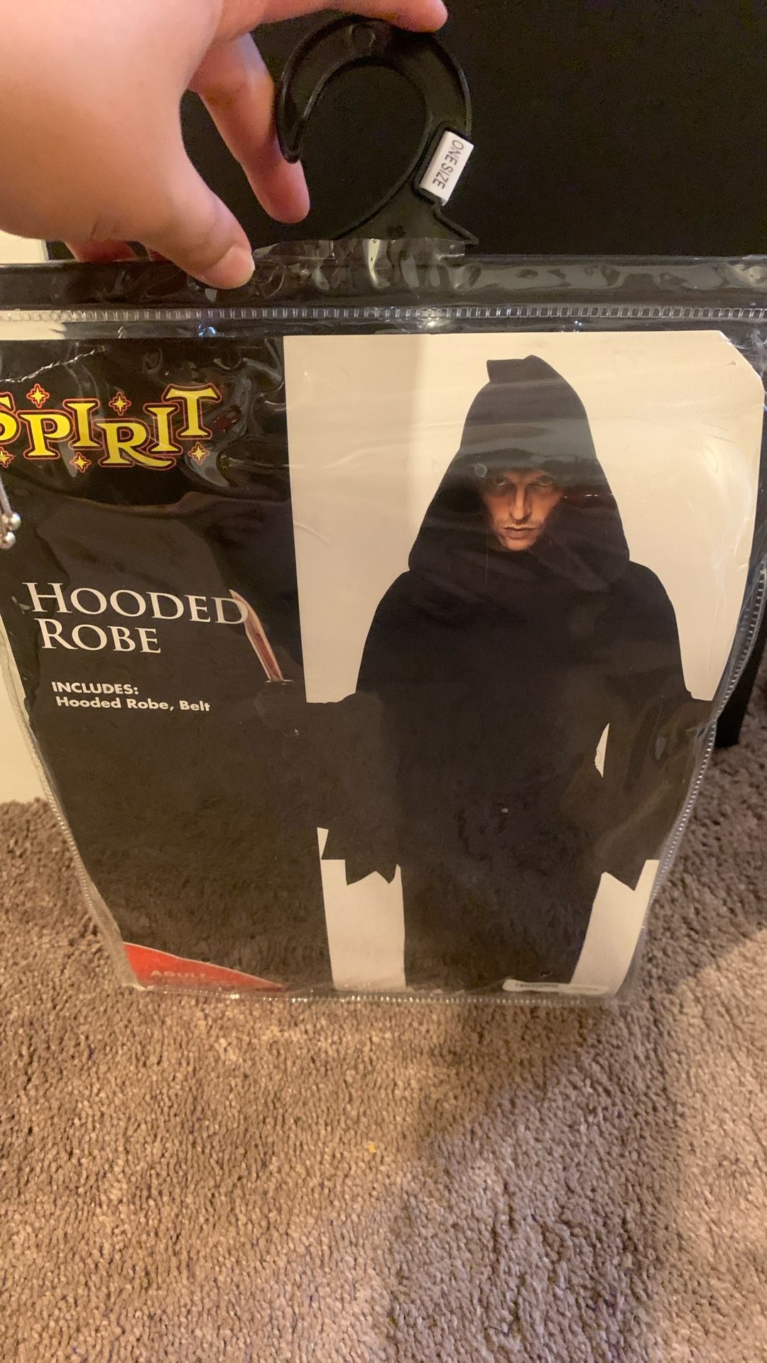 Spirit Halloween Ghost face Robe