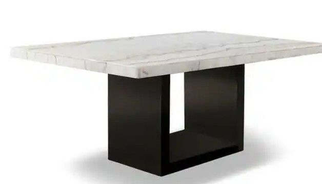 BRAND NEW MARBLE DINING TABLE!
