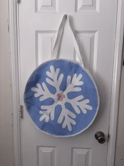 Snowflake tote bag