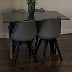 Dining Chairs/Accent Chairs Wood Legs(black)