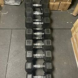 New Hex Dumbbells $1.33 Per Pound, New