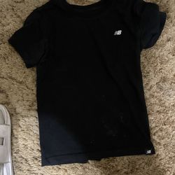 New Balance Black T Shirt 