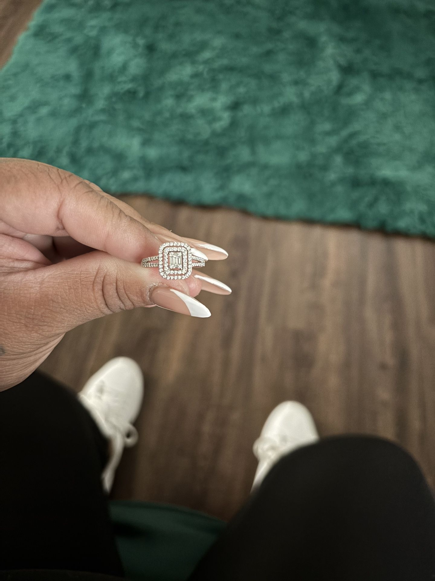 White Gold Diamond Ring