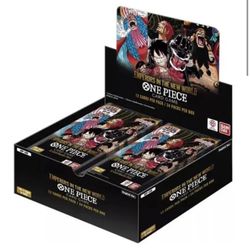One Piece Booster Box: OP-09 Emperors Of The New World (English) **Sealed** **Negotiable**