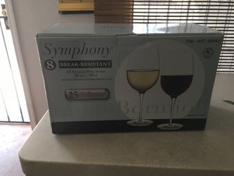 Wine glass set
