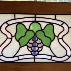 Grape window, sun catcher