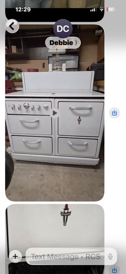 Vintage Cast iron stove