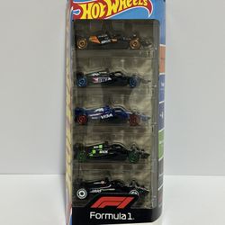 Hot Wheels 2024 Formula 1 Five Pack