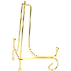 Iron Display Stand for Plates and Artwork Chic Decorative Dish Holder