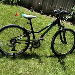 Kids/Young adult Trek Precaliber mountain bicycle 24 inch, 21 speed