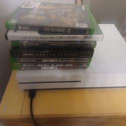 Xbox and 6 games