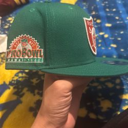 Green Raider Fitted 7 3/8