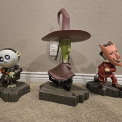 Disney Nightmare Before Christmas Big Figures Lock, Shock And Barrel