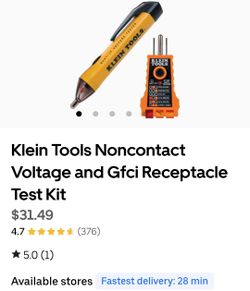 Dual Range Non Contact Voltage Tester With Laser Pointer 12-1000v Ac