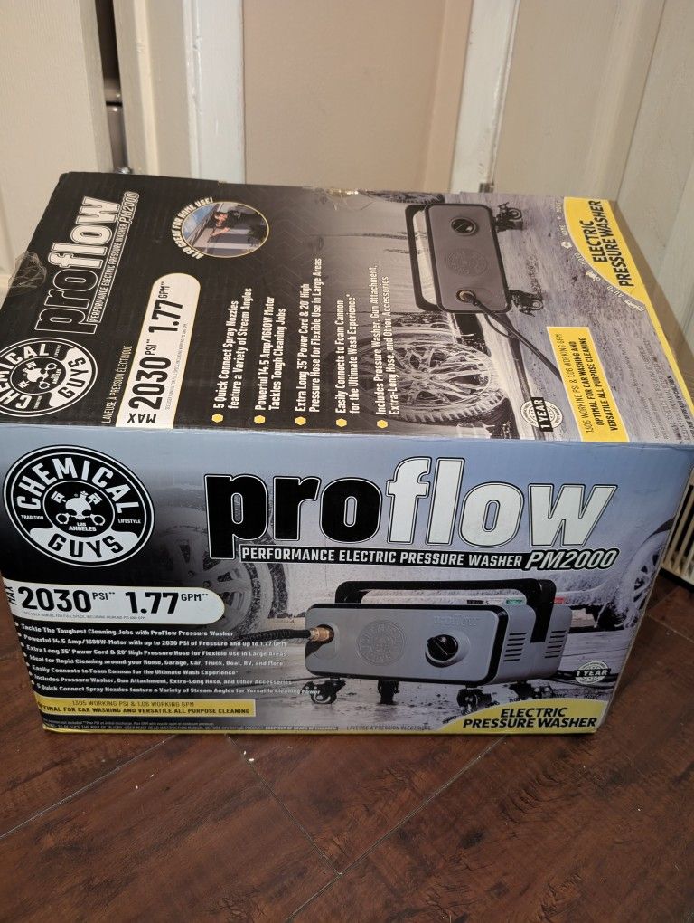 Chemical Guys Proflow Pressure Washer