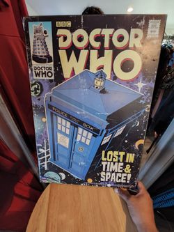 Dr Who, Wood Picture Fram